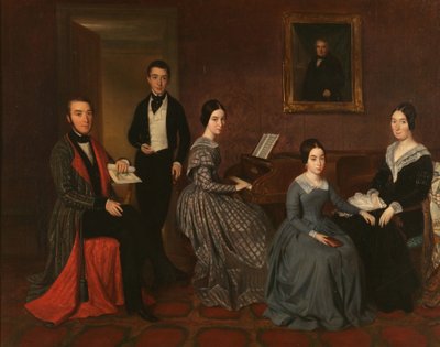 La familia de Jorge Flaquer de Joaquim Espalter